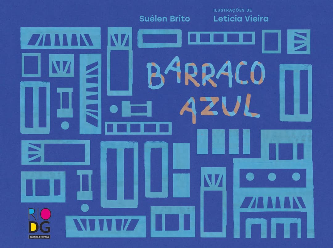 Capa do livro Barraco azul