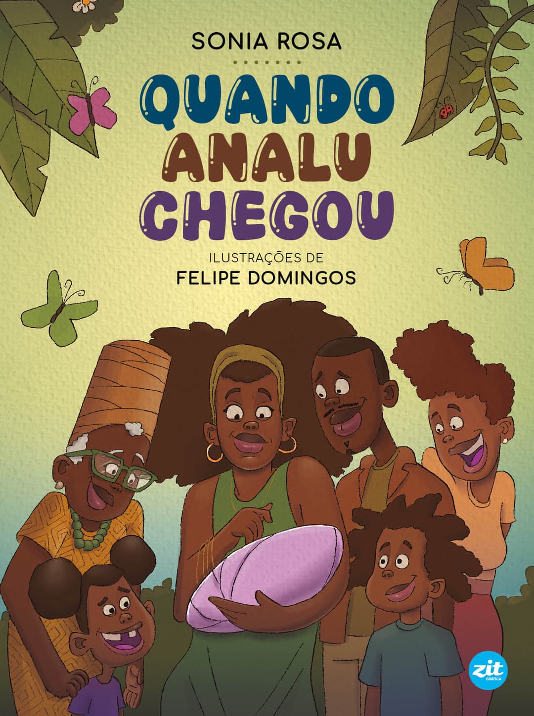 Capa do livro Quando Analu chegou