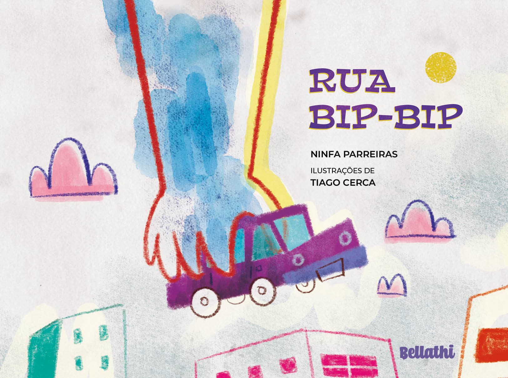 Capa do livro Rua Bip-bip, escrito por Ninfa Parreiras